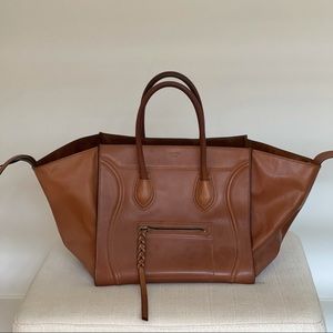 Celine Calfskin Medium Phantom Luggage